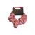 Rosa Scrunchie med Stjerner